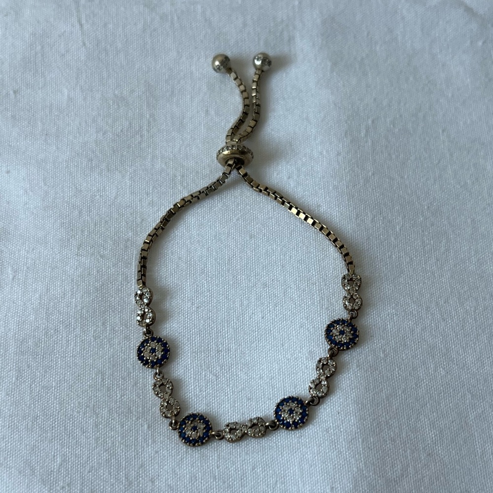 Evil eye + infinity Bracelet